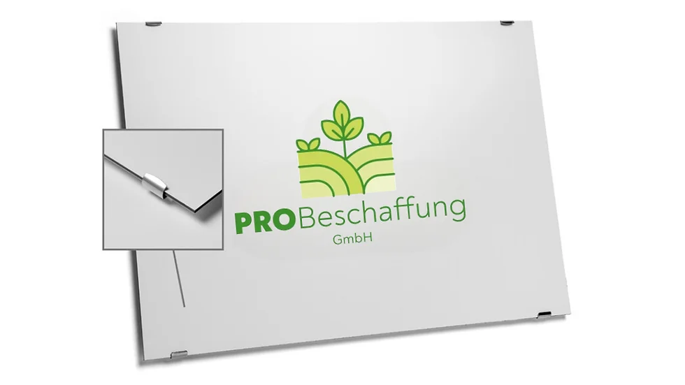 Werbeschild/Alu-Verbundplatte