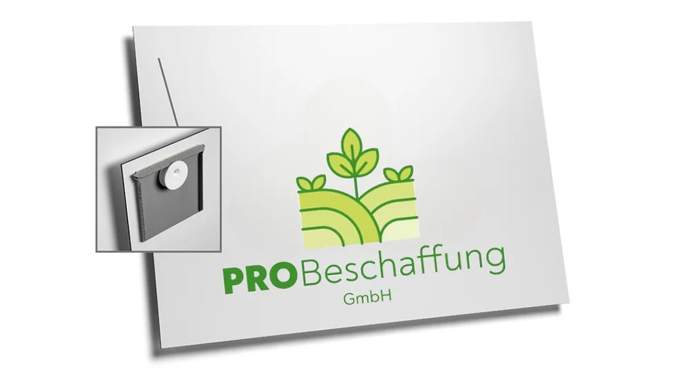 Werbeschild/Alu-Verbundplatte