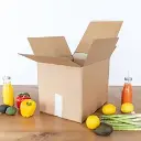 Carton 7,5 liters with 20 mm Isobox / pure cooling space 230 x 180 x 180 mm / 1 pallet with 1,040 cartons and 540 Isoboxes