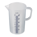 ﻿Measuring jug with handle / blue scale / 500 ml﻿
