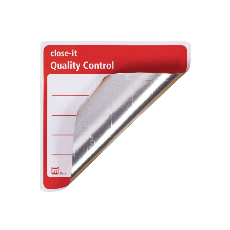 [PROB-37-9] Closure seal close-it / Quality Control / 15 x 15 cm / 500 pieces