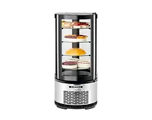 Cake display case for 100 liters