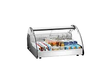 Cooling display case for 105 liters