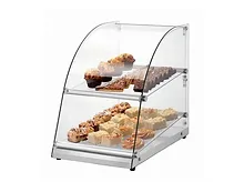 Display case for snacks, cakes etc. / high
