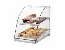 Display case for snacks, cakes etc. / high