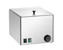 Sausage warmer with tray for sausages