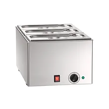 [PROB-27-84] Wärmebad/Bain Marie mit 3 Becken