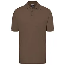 [PROB-33-18-braun] Classic Polo Shirt for Men, Brown