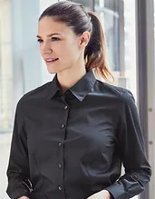 Businessbluse für Damen, langarm