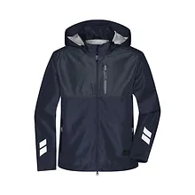 [PROB-33-10-blau] Hardshell jacket workwear unisex, blue