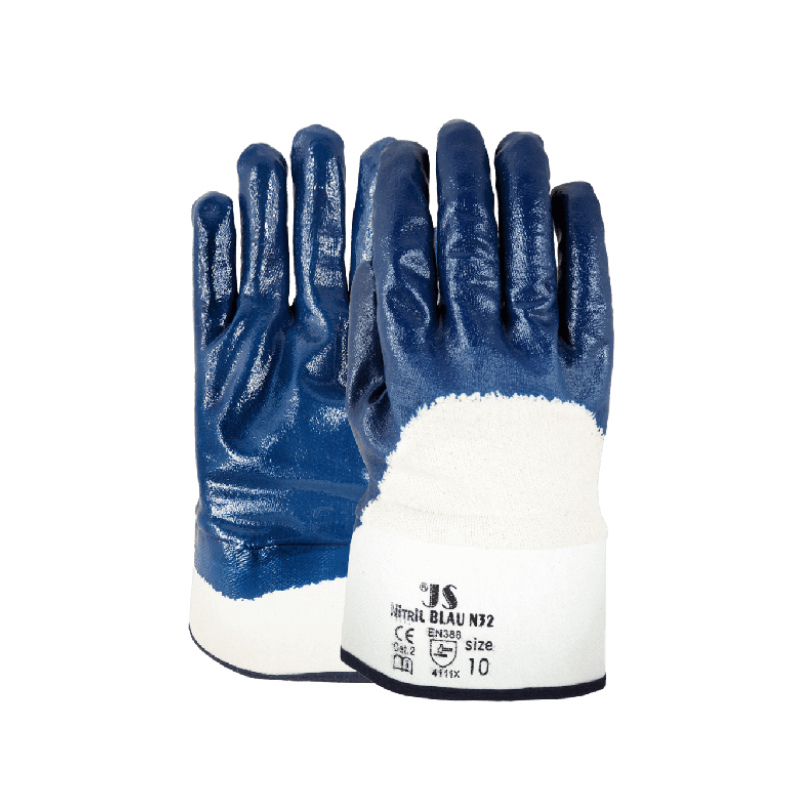 [PROB-33-33] Arbeitshandschuhe Nitril, blau