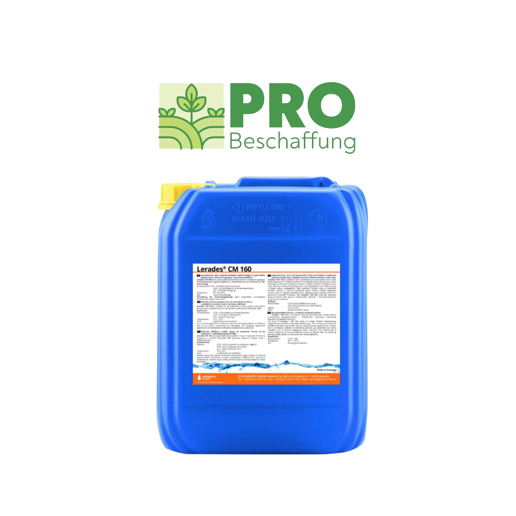 Dishwasher detergent / Lerades CM 160 / canister / 12 kg