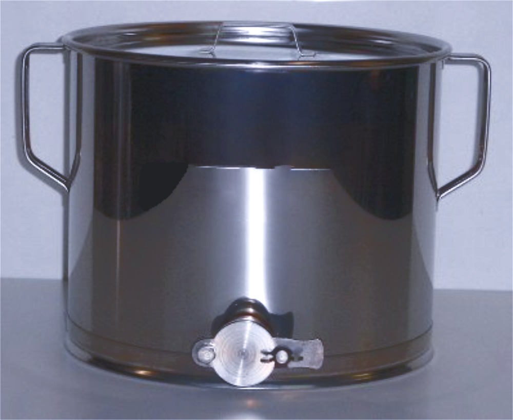 Filling pot / 20 liters / stainless steel