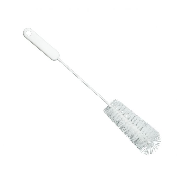Bottle brush / Ø 0.35 mm / 390 mm long / soft / white