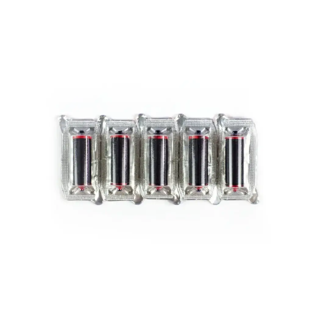 [PROB-3-3] Farbrollen für Etikettiergerät (1 Packung mit 5 Farbrollen)