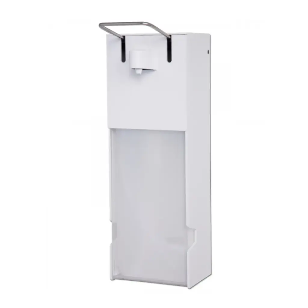 Armhebelspender / weiß / 2,5 Liter / Wandhalterung