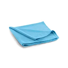 Microfiber cloths/glass cloths / blue / 5 pieces