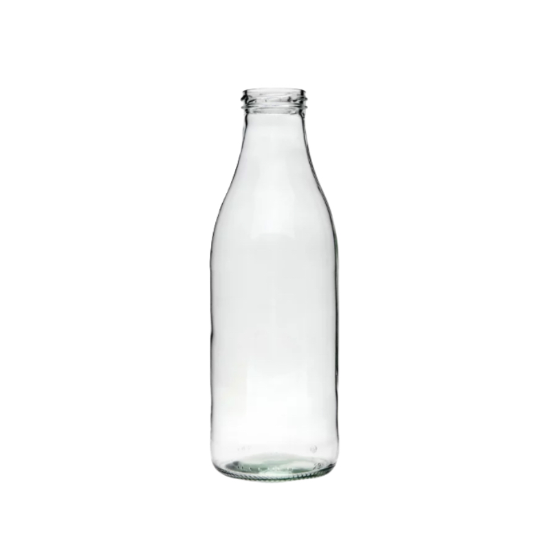 [PROB-7-11] Milk bottles 1,000 ml TO48, clear (1 pallet of 1,352 pieces), price includes ARA, pallet & shock protection