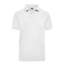 Herrenpoloshirt von Workwear, weiß