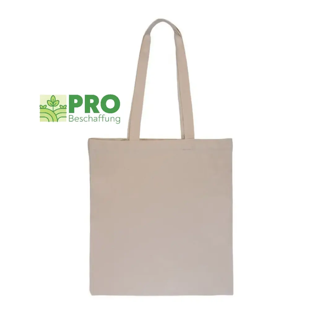 Baumwolltaschen / langer Henkel / natural / 1.000 Stück