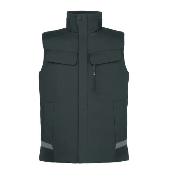 Arbeitsweste / robust / grau