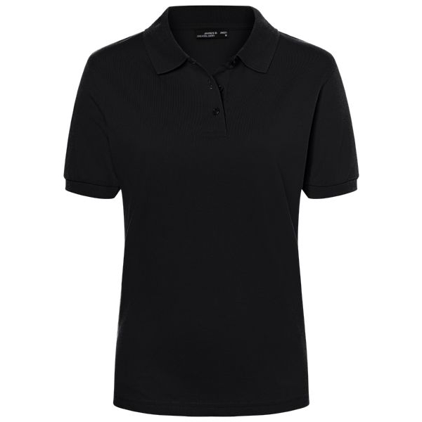 [PROB-33-17-schwarz] Classic Polo Shirt for Women, Black