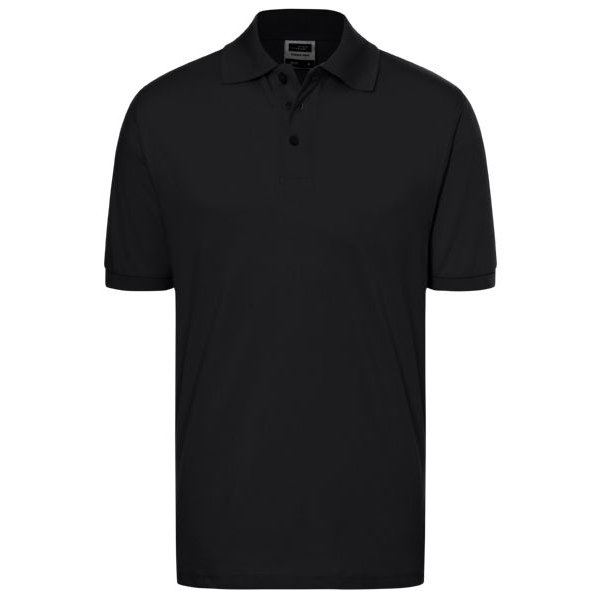 Herren Poloshirt Classic / schwarz