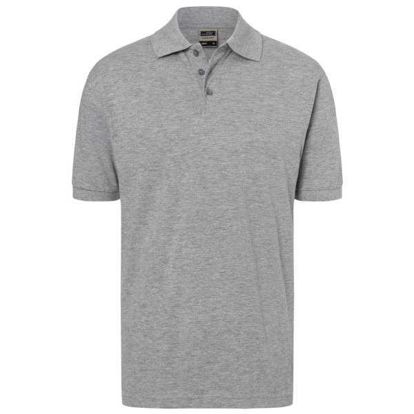 [PROB-33-18-hellgrau] Poloshirt Classic für Herren, hellgrau