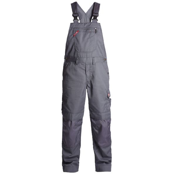 Herren Latzhose Combat / grau
