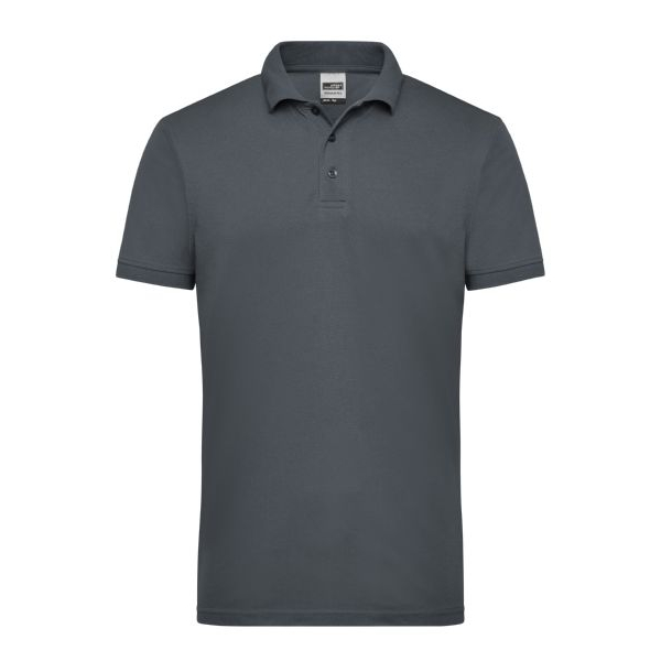 Herrenpoloshirt von Workwear für, carbon