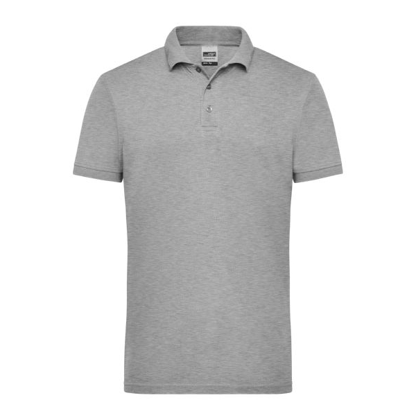 Herrenpoloshirt von Workwear, grau