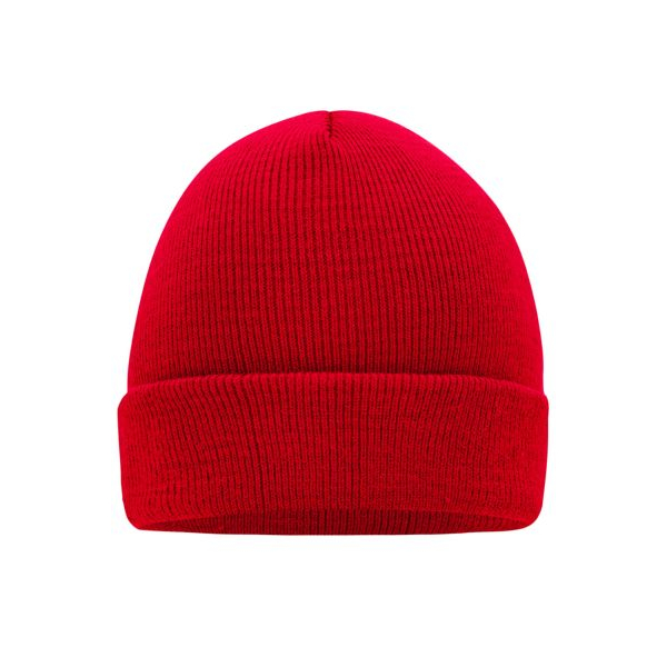 Strickmütze, rot