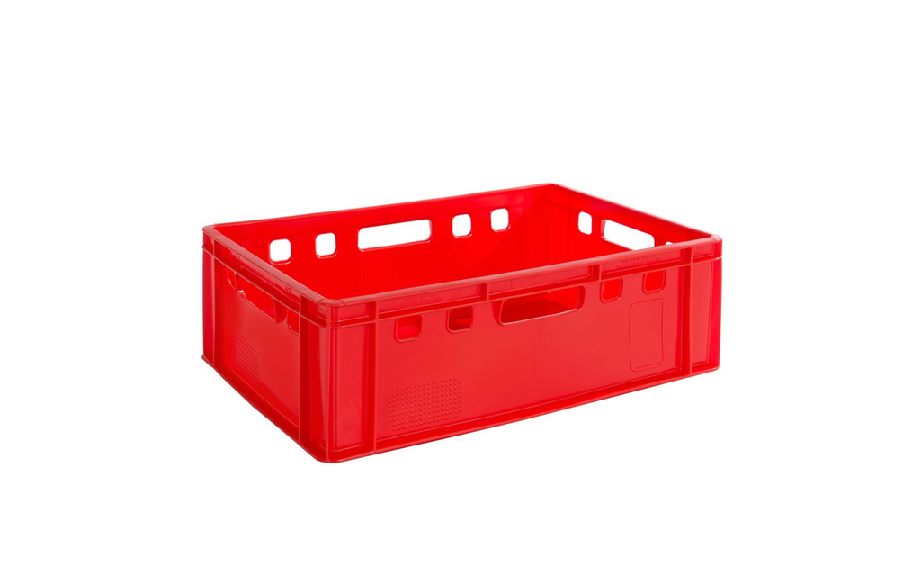 [PROB-48-11] Euro meat boxes / E2 / red / 1 pallet / 44 pieces
