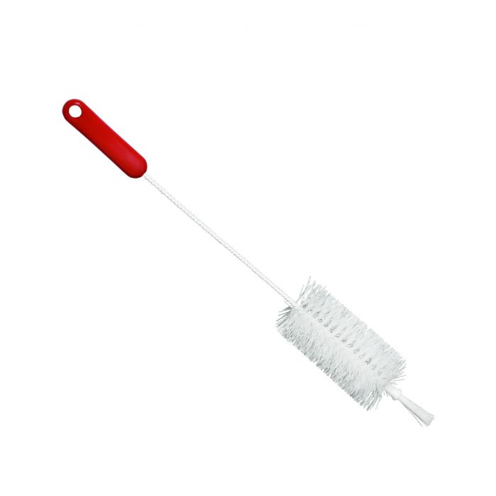 Bottle brush / Ø 0.35 mm / 450 mm long / soft / white