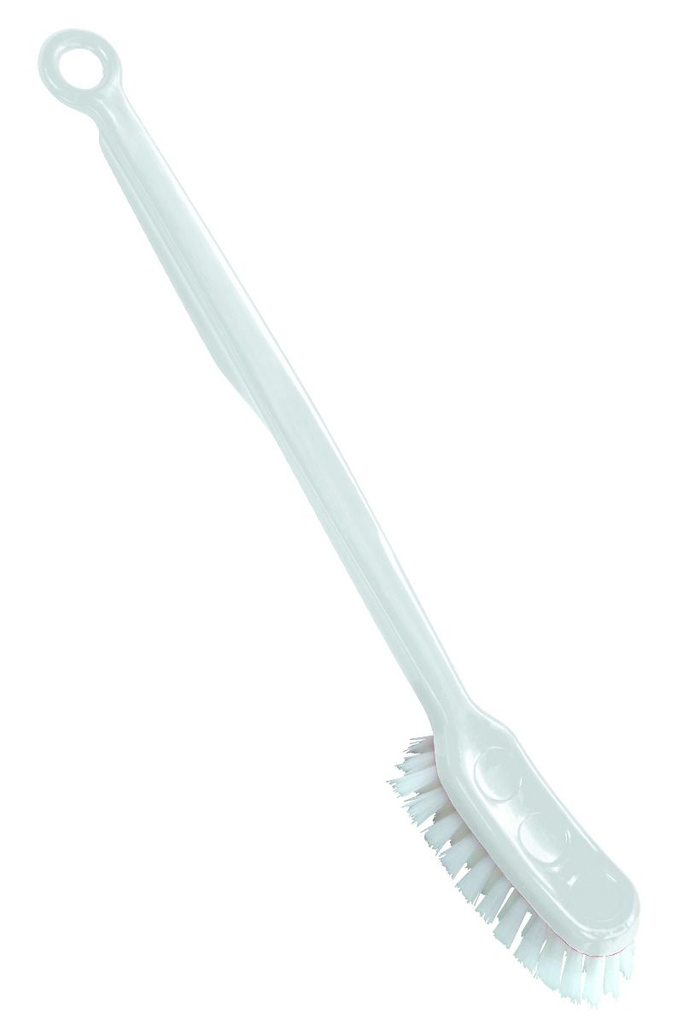 Dishwashing brush / narrow / Ø 0.40 mm / 290 mm long / medium / white