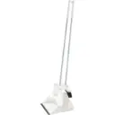 Sweeping set with long steel handle / Ø 0.20 mm / 1000 mm high / soft / red
