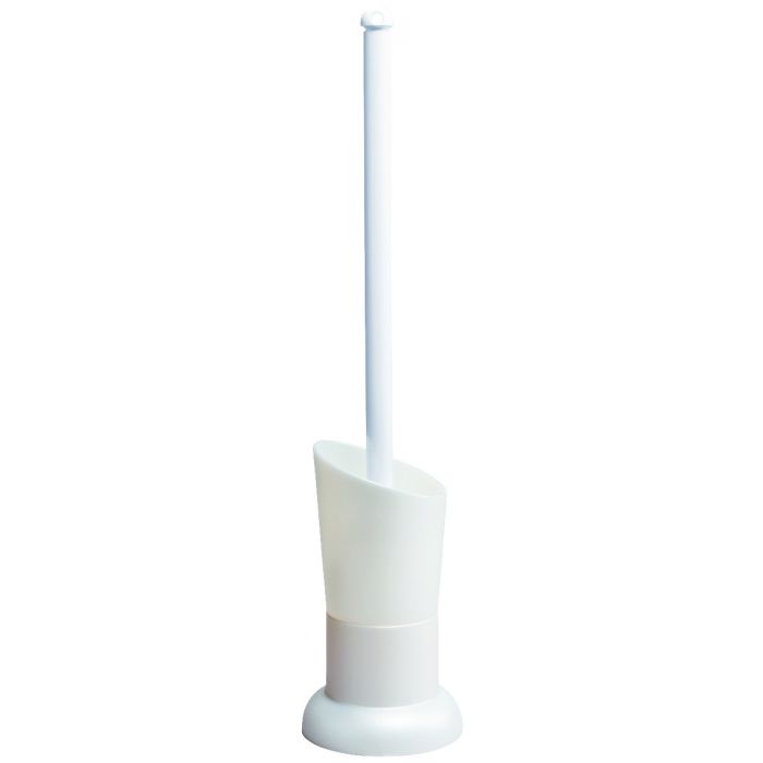 WC-Garnitur / Vase / weiß