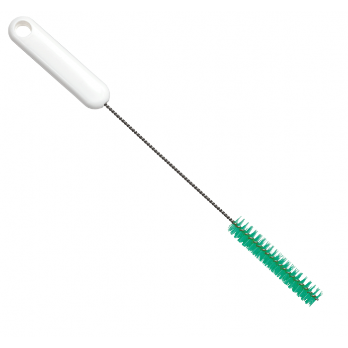Pipe brush / stainless steel wire / Ø 0.35 mm / 305 mm long / hard / green