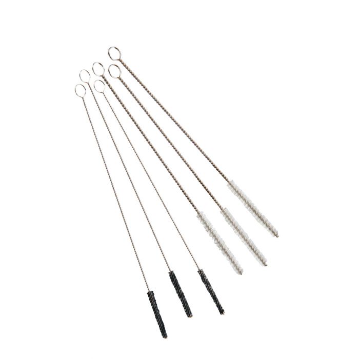 Düsenbürstenset / Edelstahldraht / 6-teilig / hart