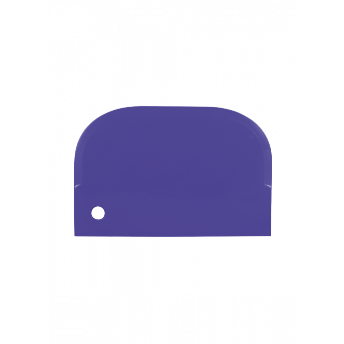 Scraper / small / flexible / 150 x 100 mm / purple