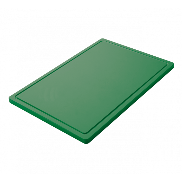 Large cutting board HACCP compliant, green
