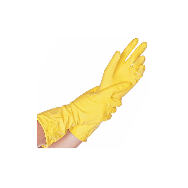[PROB-22-6] Hygostar Bettina Soft yellow latex gloves, bag of 12 pairs