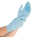 Einweghandschuh / Hygonorm Safe Fit / Nitril / blau / 1 Packung  / 200 Stück 
