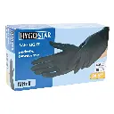 Einweghandschuh / Hygostar Safe Light / Nitril / schwarz / 1 Packung  / 100 Stück 