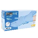 Einweghandschuh / Hygostar Safe Long / 30 cm lang / Nitril / blau / 1 Packung  / 100 Stück