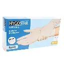 Einweghandschuh / Hygostar Safe Long / 30 cm lang / Nitril / weiß / 1 Packung  / 100 Stück