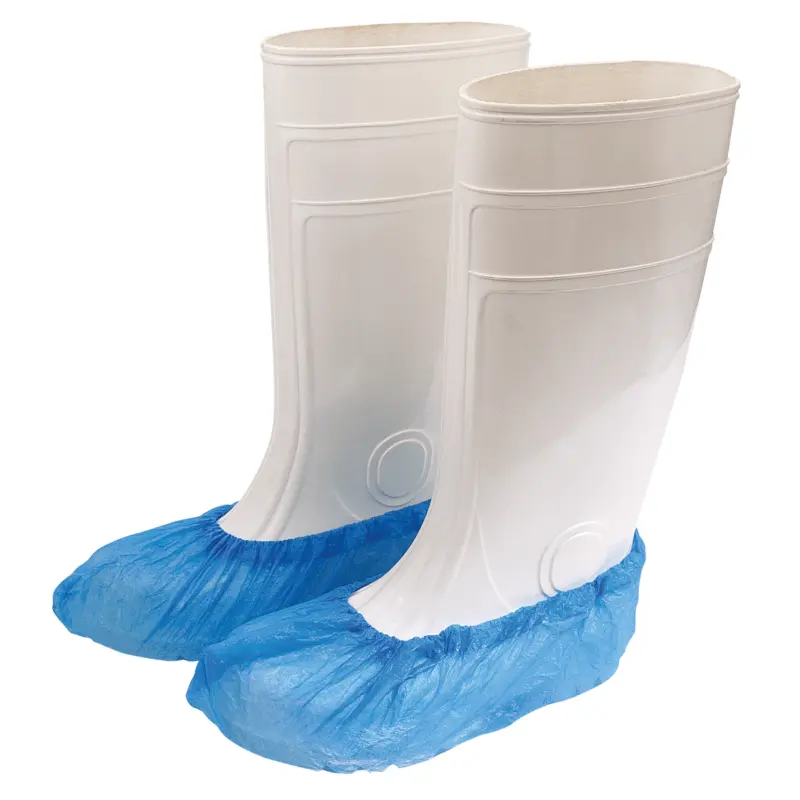 Überschuhe CPE / Unigloves / 35µ oder 40µ / blau / 1 Beutel / 100 Stück