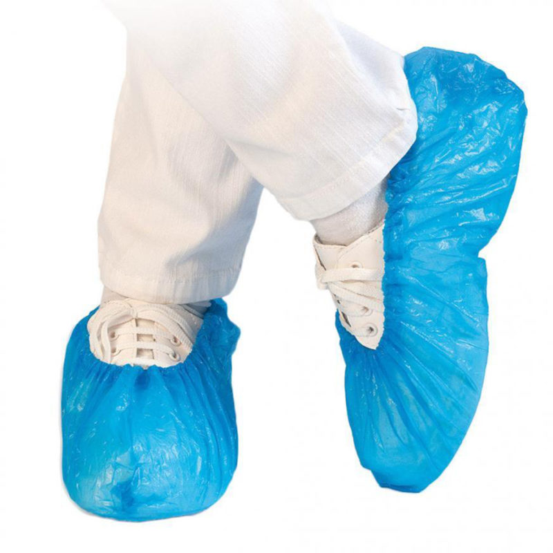 Überschuhe CPE / Hygostar / extra stark / 75 µ / blau / 1 Beutel / 100 Stück 