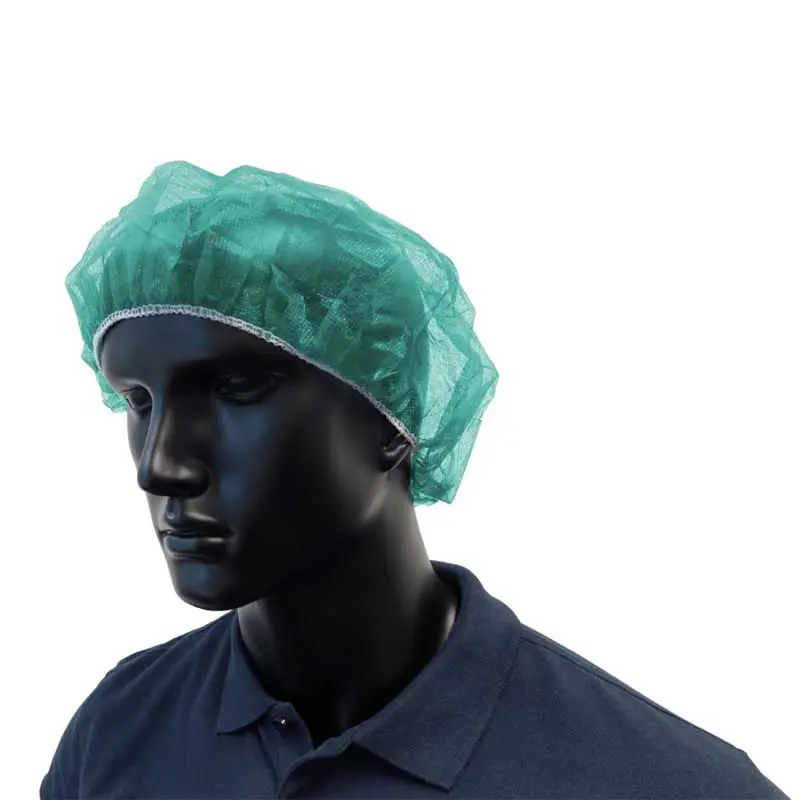 Baret cap Unigloves non-woven fabric, 1 pack of 100 pieces