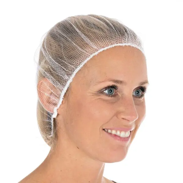 Baretthaube Honeycumb Hygostar Nylon XL, 1 Packung á 100 Stück